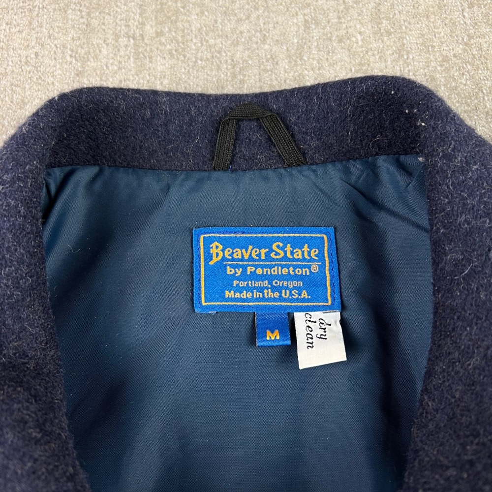 Pendleton Beaver State Wool Bomber Jacket Mens Me… - image 2